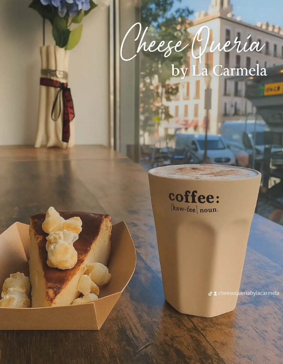 Coffee y cheesecake